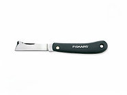 Нож садовый Fiskars плоский для прививок (125900)