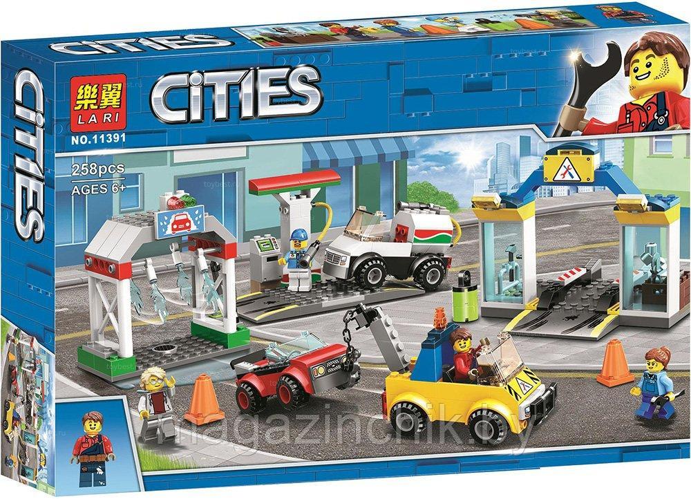 Конструктор Автостоянка, Lari 11391, аналог LEGO City 60232