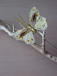 Бабочки на проволоке, 5см ( 4шт.), фото 3