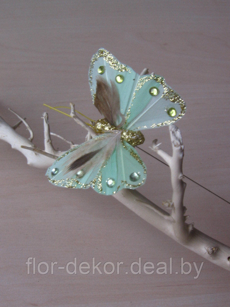 Бабочки на проволоке, 5см ( 4шт.) - фото 7 - id-p10775052