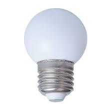Лампа шар для Белт Лайт e27 5 LED. Диаметр 45 мм.Белый - фото 1 - id-p139590631