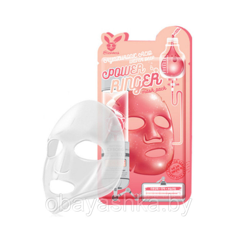 [Elizavecca] Тканевая маска для лица ГИАЛУРОН Hyaluronic Acid Water Deep Power Ringer Mask Pack, 1 шт - фото 1 - id-p139597282