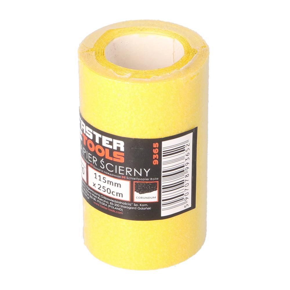 Бумага наждачная 115 2,5 P80 FASTER TOOLS