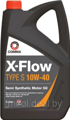 Моторное масло Comma X-Flow Type S 10W40 / XFS5L - фото 1 - id-p139601933