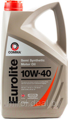 Моторное масло Comma Eurolite 10W40 / EUL5L - фото 1 - id-p139601936