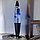 Лава лампа в черном корпусе 42 см Синяя, фото 3