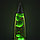 Лава лампа в черном корпусе 42 см Зеленая, фото 2