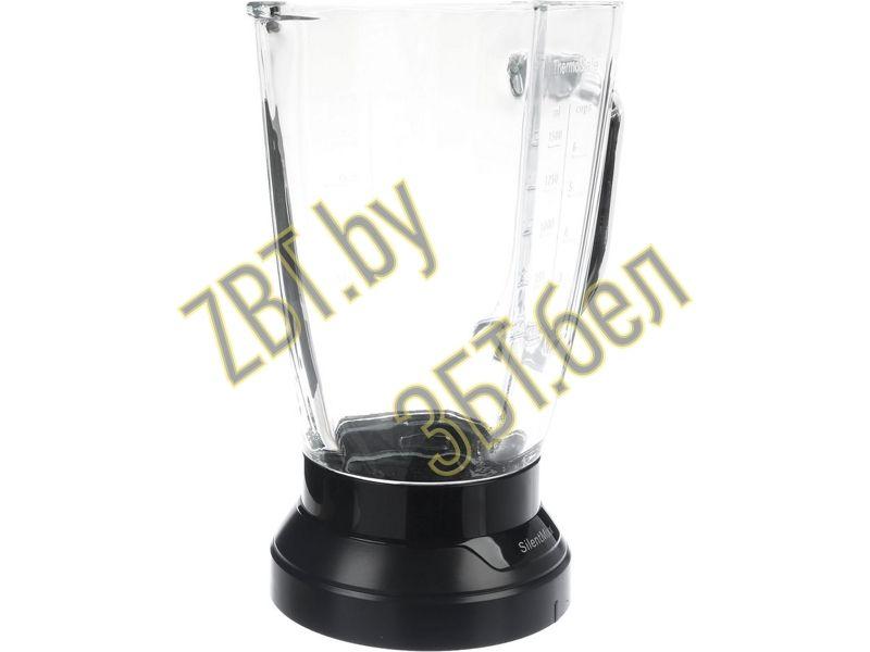 Стеклянный стакан блендера для кухонного комбайна Bosch 11009242 - фото 2 - id-p35832558