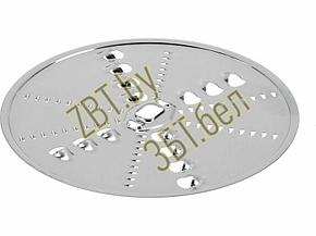 Двухсторонний диск-тёрка (крупная / мелкая) для кухонных комбайнов Bosch 00083577, фото 2