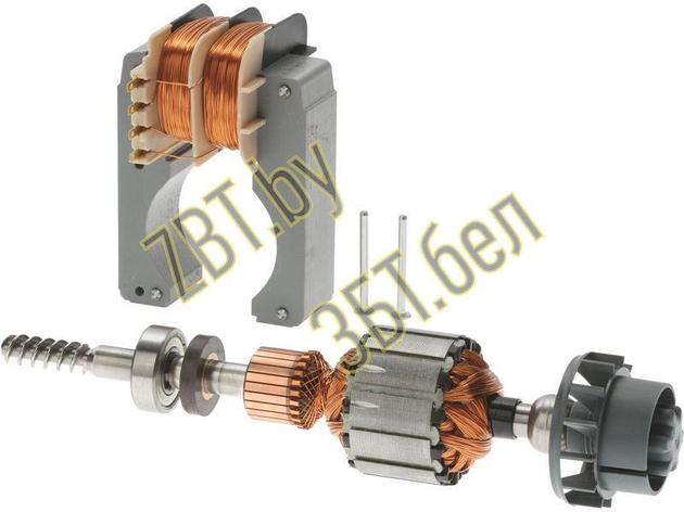 Двигатель (ротор + статор) для кухонного комбайна Bosch 00654398, фото 2