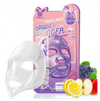 [Elizavecca] Тканевая маска для лица ФРУКТЫ Fruits Deep Power Ringer Mask Pack, 1 шт