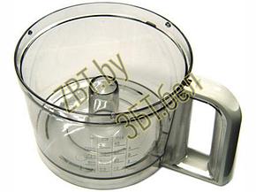Пластиковая чаша для кухонного комбайна Bosch 00649582, фото 2