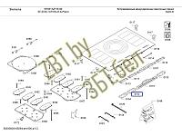 Крышка для плиты Bosch 00651273