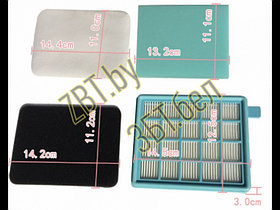 Комплект фильтров для пылесоса Philips 84FL20 (FC8058, HPL86), фото 3