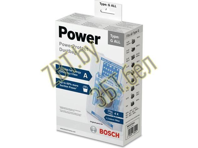 Мешки-пылесборники для пылесоса Bosch 00577318 - BBZ41FGALL замена на 17003048, фото 2