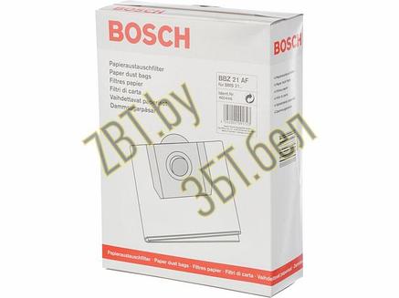 Оригинальные мешки для пылесоса Bosch 00460448 - BMZ21AF, фото 2