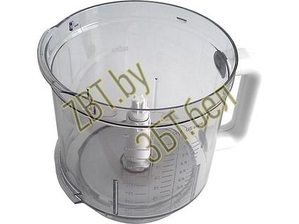 Чаша основная для кухонного комбайна Braun 7322010204 (Объем 2000 мл, BR67051144), фото 2