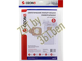 Универсальные фильтр-мешки для профессиональных пылесосов Ozone 20L/5 (Объем бака до 20 литров), фото 3