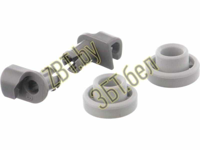 Колеса, ролики (2шт) с держателями (2шт) для верхнего ящика посудомоечной машины Bosch 00424717 - фото 1 - id-p45790550