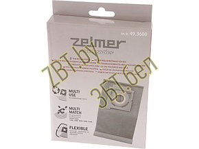 Пылесборник (фильтр) тканевый, многоразовый для пылесоса Zelmer 17000873 (ZVCA125BUA, А49.3600), фото 2
