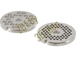 Набор формовочных дисков (решеток) MUZ45LS1 для мясорубки к кухонным комбайнам Bosch 17002782 / Диам: 53.Диам, фото 2