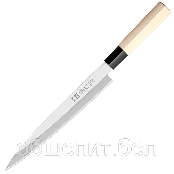 Нож кухонный для сашими «Киото», L=330/210 мм - фото 1 - id-p139628291