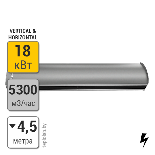 Воздушная завеса Ballu Atlas BHC-H22T18-DE