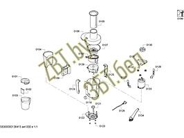 Хомут крышки правый для соковыжималки Bosch 00648224