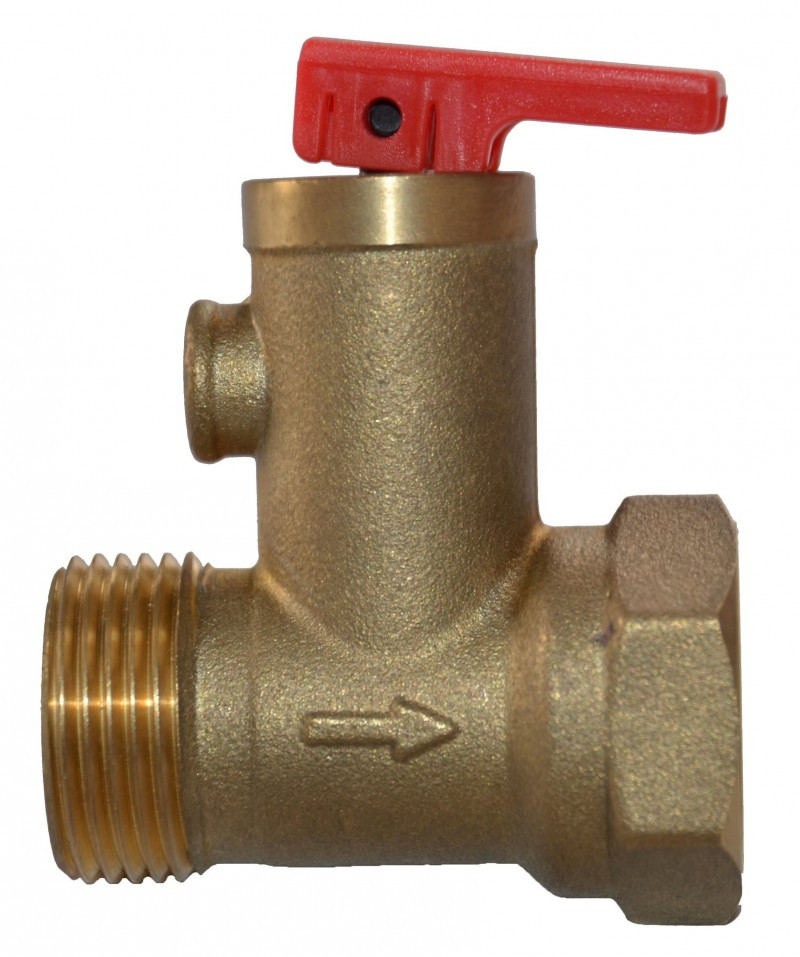 Клапан предохранительный DN15 (7 bar) для водонагревателя с ручкой сброса нар-вн PFBS579 - фото 1 - id-p137076024