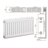 Радиатор PRADO Classic 22х500х1100