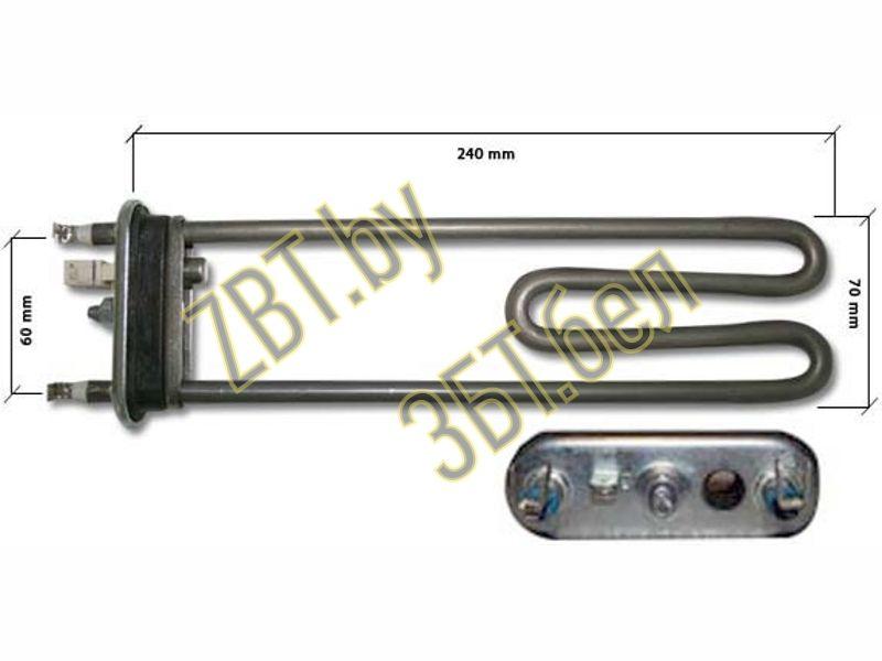 Нагревательный элемент ( ТЭН ) 2000 Вт. к стиральным машинам Bosch 00265961 - фото 3 - id-p139658456