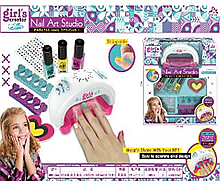 Детский маникюрный набор "Nail Glam Salon" для стайлинга ногтей арт.MBK-368