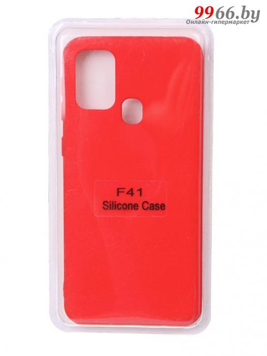 Чехол Innovation для Samsung Galaxy F41 Soft Inside Red 18987