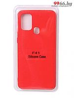 Чехол Innovation для Samsung Galaxy F41 Soft Inside Red 18987