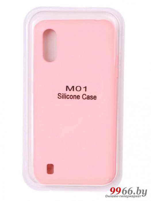 Чехол Innovation для Samsung Galaxy M01 Soft Inside Pink 18974 - фото 1 - id-p139553638
