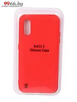 Чехол Innovation для Samsung Galaxy M01 Soft Inside Red 18977