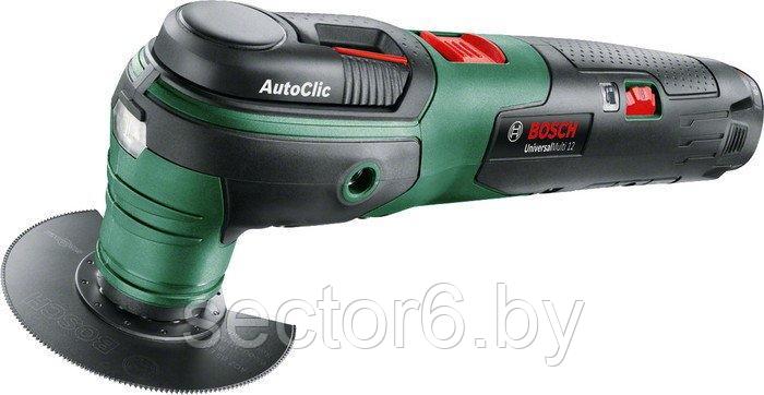 Мультифункциональная шлифмашина Bosch UniversalMulti 12 (с аккумулятором), фото 2