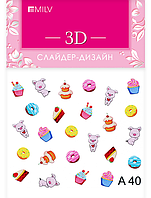 3D слайдер A40