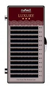Ресницы для наращивания на ленте Luxury Мix С, диаметр 0,15 мм., фото 2