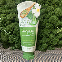 Пенка для умывания (алоэ) Welcos Cleansing Story Foam Cleansing Aloe, 120 мл