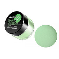 Цветная акриловая пудра Runail (зеленая, Pastel Green), 7,5 г