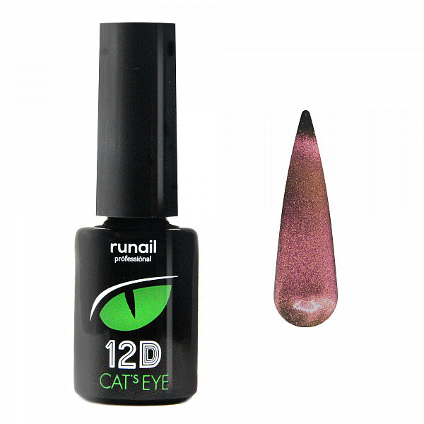 Гель лак Cat`s eye 12D №4909
