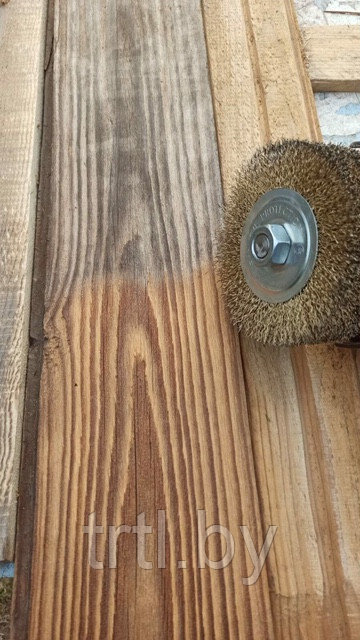 Щетка для браширования древесины 100мм - фото 3 - id-p133518618