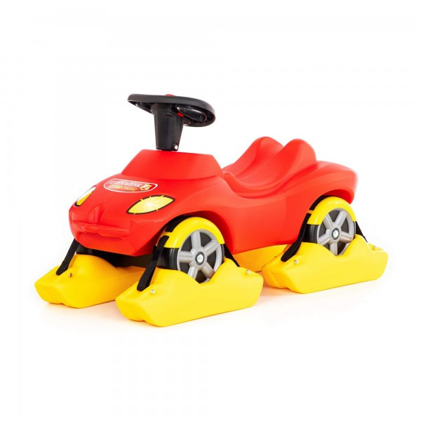 Детская игрушка Снегоход каталка-автомобиль "Пожарная команда" со звуковым сигналом арт. 44594 Полесье - фото 1 - id-p139695622