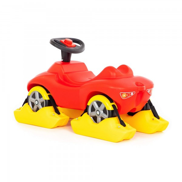 Детская игрушка Снегоход каталка-автомобиль "Пожарная команда" со звуковым сигналом арт. 44594 Полесье - фото 5 - id-p139695622