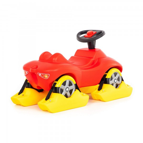 Детская игрушка Снегоход каталка-автомобиль "Пожарная команда" со звуковым сигналом арт. 44594 Полесье - фото 4 - id-p139695622