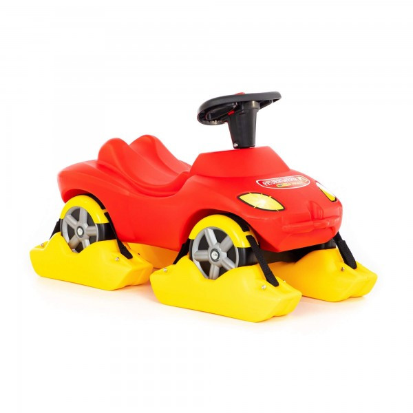 Детская игрушка Снегоход каталка-автомобиль "Пожарная команда" со звуковым сигналом арт. 44594 Полесье - фото 2 - id-p139695622