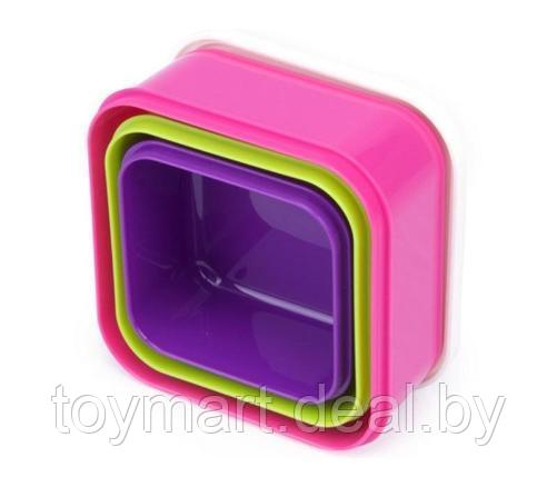 Ланч бокс 3 в 1, розовый, фиолетовый, зеленый Trunki 0300-GB01 - фото 5 - id-p82689854