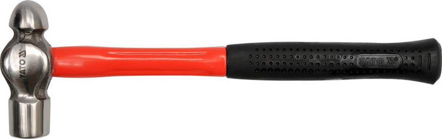 Молоток рихтовочный со стеклопластиковой ручкой 450гр."Yato" YT-4516, фото 2