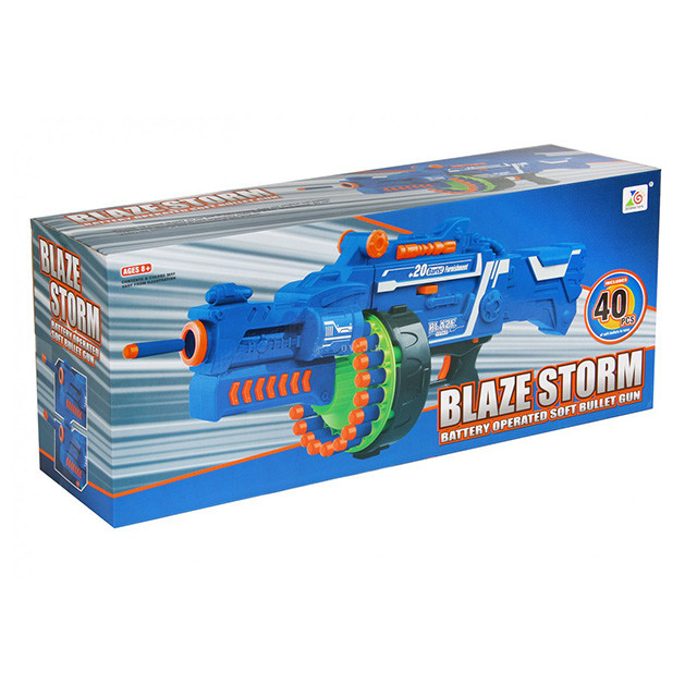 Бластер Blaze Storm 7050 с мягкими пулями на батарейках - фото 7 - id-p81229446